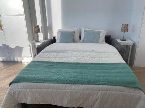 Postel nebo postele na pokoji v ubytování Casa do Horizonte