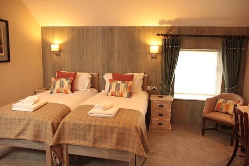 Ένα ή περισσότερα κρεβάτια σε δωμάτιο στο Y Capel Guest House