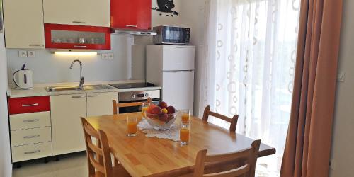 Dapur atau dapur kecil di Apartments Bošković