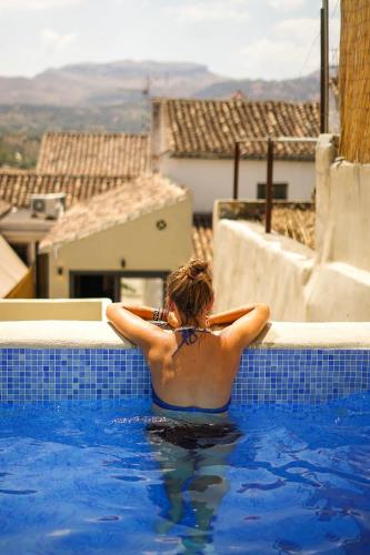 Πισίνα στο ή κοντά στο Ronda Center Apartments with Pool