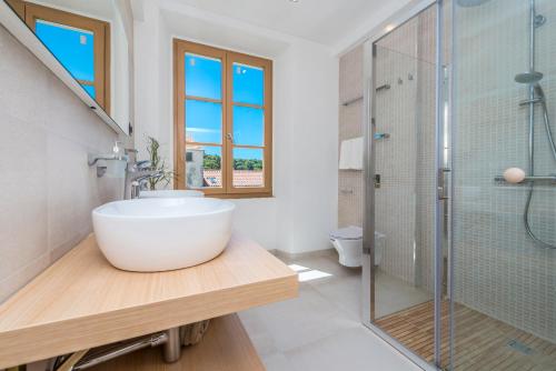 Koupelna v ubytování Casa Antika Suites