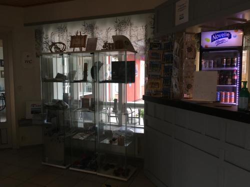 Dapur atau dapur kecil di Hotell Gullvivan