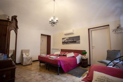 Katil atau katil-katil dalam bilik di Antico Pozzo Bed and Breakfast