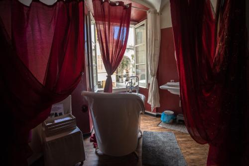 Katil atau katil-katil dalam bilik di Antico Pozzo Bed and Breakfast