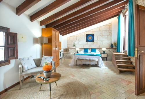 Posezení v ubytování Petit Caimari - Turismo de interior