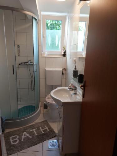 Koupelna v ubytování Angelo Apartment Center of Split
