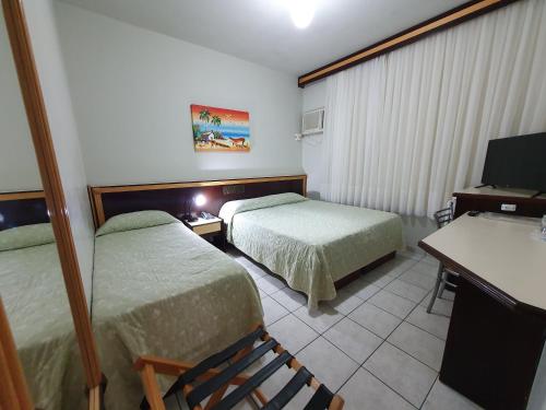 Katil atau katil-katil dalam bilik di Hotel Gumz