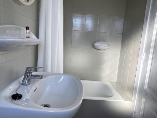 Koupelna v ubytování Hostal Bellavista Formentera