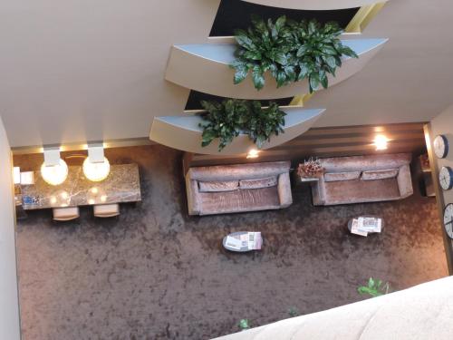 Keizershof Hotel Aalstにあるシーティングエリア