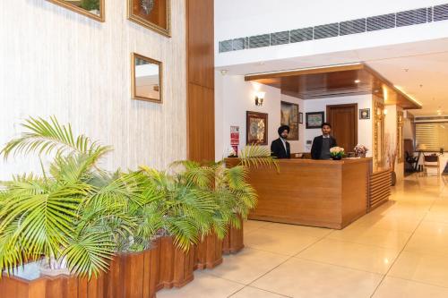 Vstupní hala nebo recepce v ubytování Grand Hotel Nawanshahr