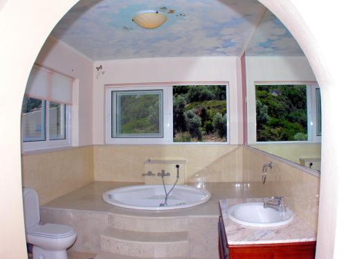 Koupelna v ubytování Cretan Exclusive Villas