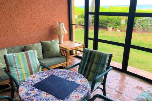 Posezení v ubytování Beach Villa 215