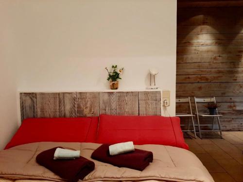 Cama o camas de una habitación en Alberg Taull