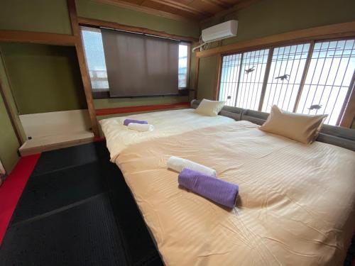 ㉑宿KUKAI 新今宮にあるベッド