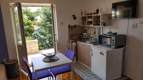 Kuchyň nebo kuchyňský kout v ubytování Villa Csipak