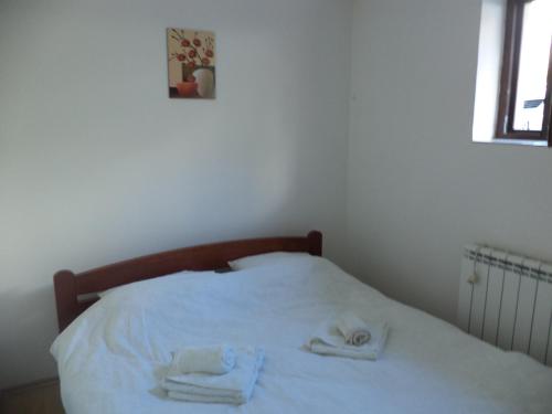 Posteľ alebo postele v izbe v ubytovaní Apartman 1A JollyKop
