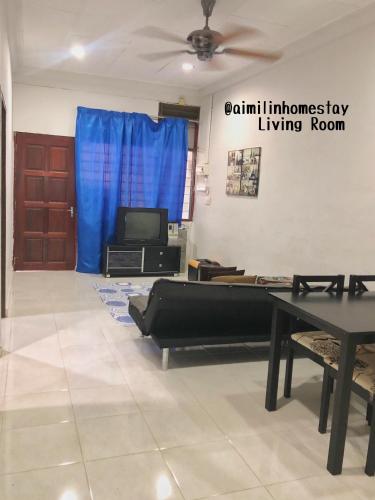 Χώρος καθιστικού στο Aimilin Homestay