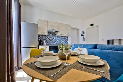 Posezení v ubytování Ursula Apartments Self Catering Studios and 1-BR in Central Valletta by Tritoni Hotels