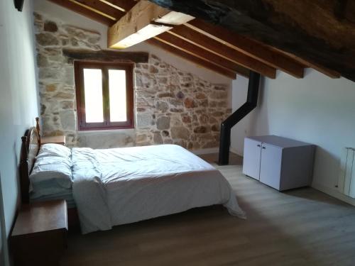 A bed or beds in a room at Caserio en Elorrio