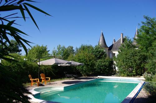 Bazén v ubytování Chateau L'Orangerie nebo v jeho okolí