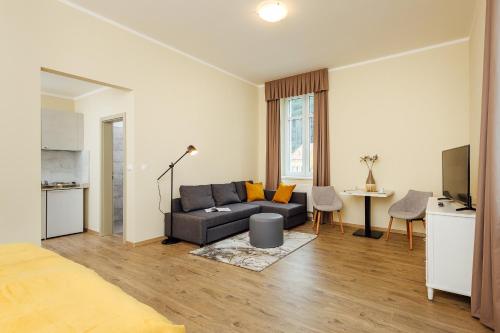 Posezení v ubytování Apartmánový dom GRAND - Contactless Check In