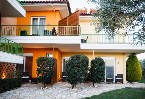 Το κτήριο όπου στεγάζεται  το διαμέρισμα