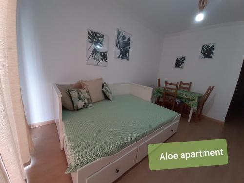 Apartments Alcalá Tenerife - Aloe & Cactus 객실 침대