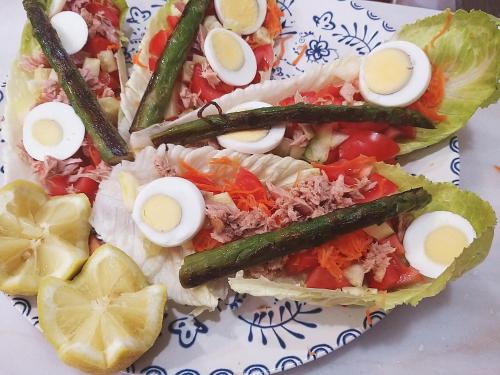 Jídlo v penzionu nebo okolí