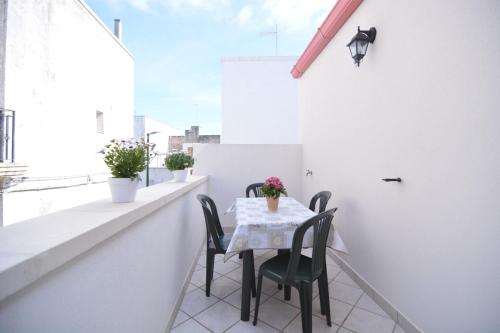 A balcony or terrace at Lu Trisciulu