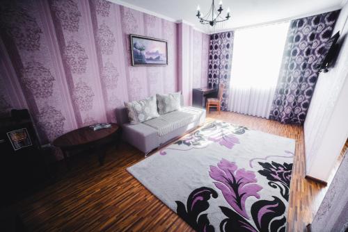 Postel nebo postele na pokoji v ubytování Sunrise Osh