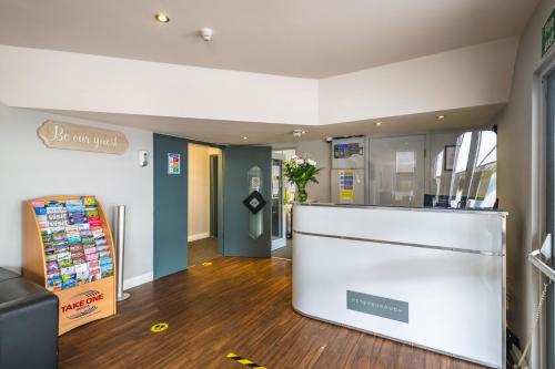 The lobby or reception area at Peterborough by Verve 