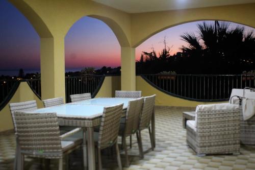 A seating area at B&B Villa Marinetti