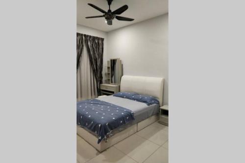 Katil atau katil-katil dalam bilik di Comfortable and relax 2R2B, Netflx and Wi-Fi provided