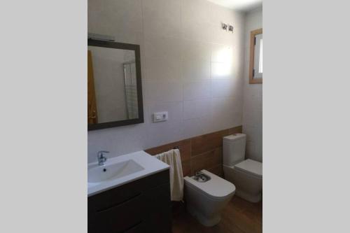 Koupelna v ubytování CASA NIDES