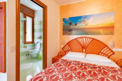Postel nebo postele na pokoji v ubytování Hotel Franz