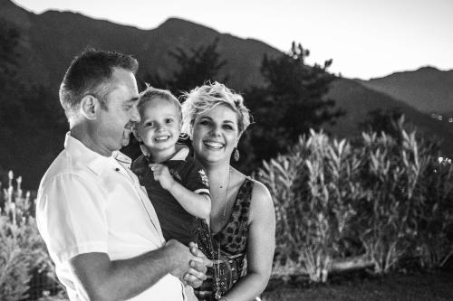 a black and white photo of a woman holding a child at Agriturismo Al Maniero in Trento
