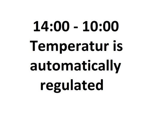 a line with the text vermont is automatically recalled at Hotel Vogelweiderhof in Salzburg