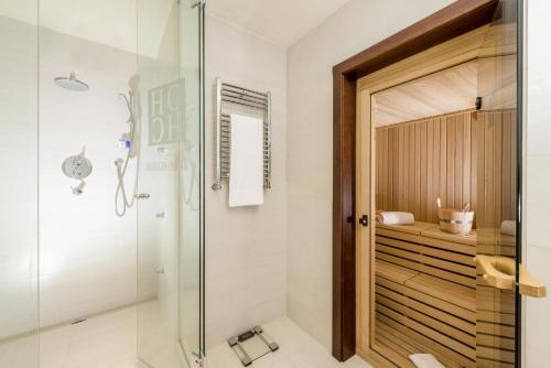 Bathroom sa Hotel Barcelona Center