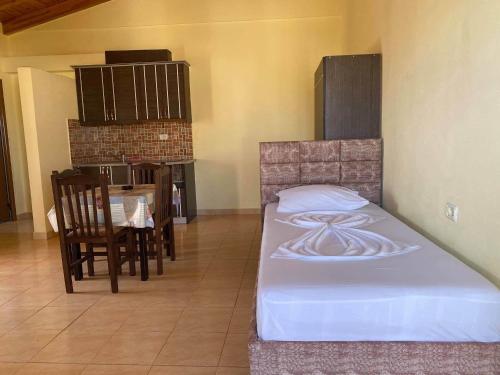 Katil atau katil-katil dalam bilik di Apartments Luis