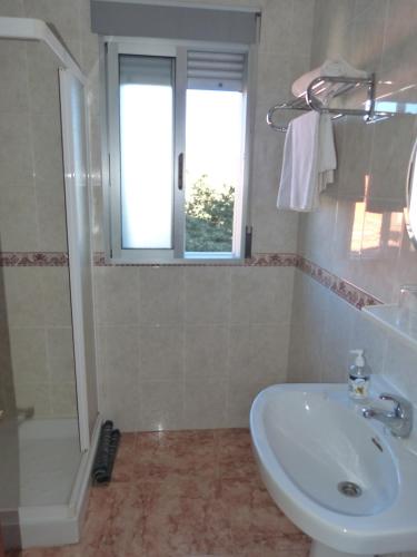 Koupelna v ubytování Hostal Isabel