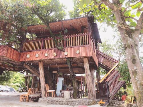 Un balcón o terraza en 噶瑪蘭ㄟ古厝