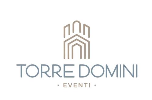 a logo for theoremium event centre at Hotel Torre Domini in Giovinazzo