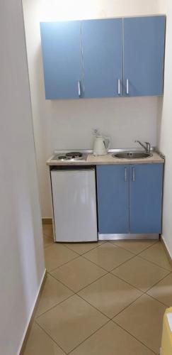 Kuchyň nebo kuchyňský kout v ubytování Villa Rihter