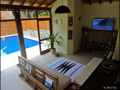 Kolam renang di atau dekat dengan Pousada Morada Flor da Terra