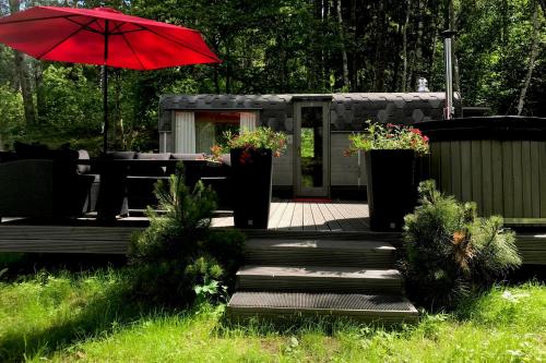 Zahrada ubytování Citi Krasti Eco Spa Residence