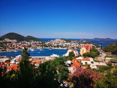 a view of a city and the water at House Smajić in Dubrovnik