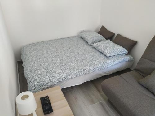 Krevet ili kreveti u jedinici u okviru objekta Basta Apartments