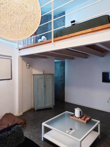 TV a/nebo společenská místnost v ubytování La Maga Rooms