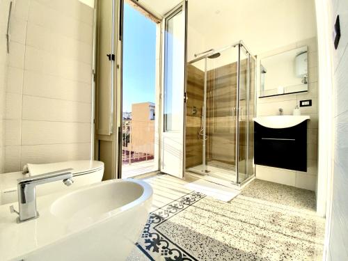 Koupelna v ubytování Villa OPLONTI - tra Napoli, Pompei e Sorrento