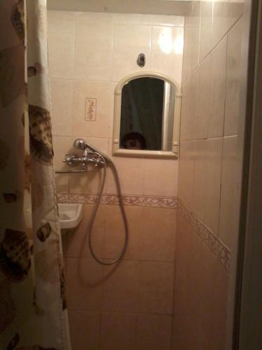 Koupelna v ubytování Квартира в центре.